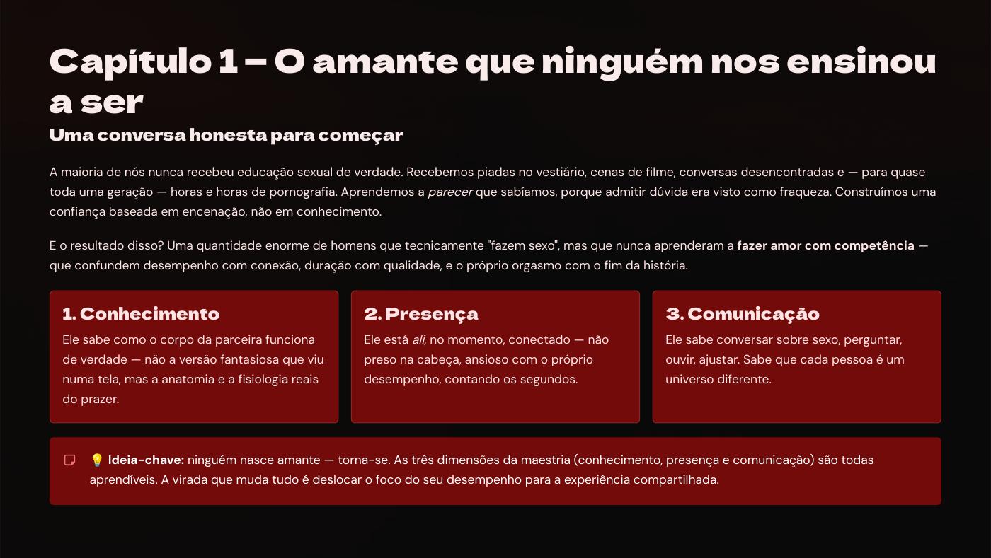 Página interna do ebook